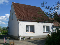 Ferienhaus Putlitz - Blick vom Hof